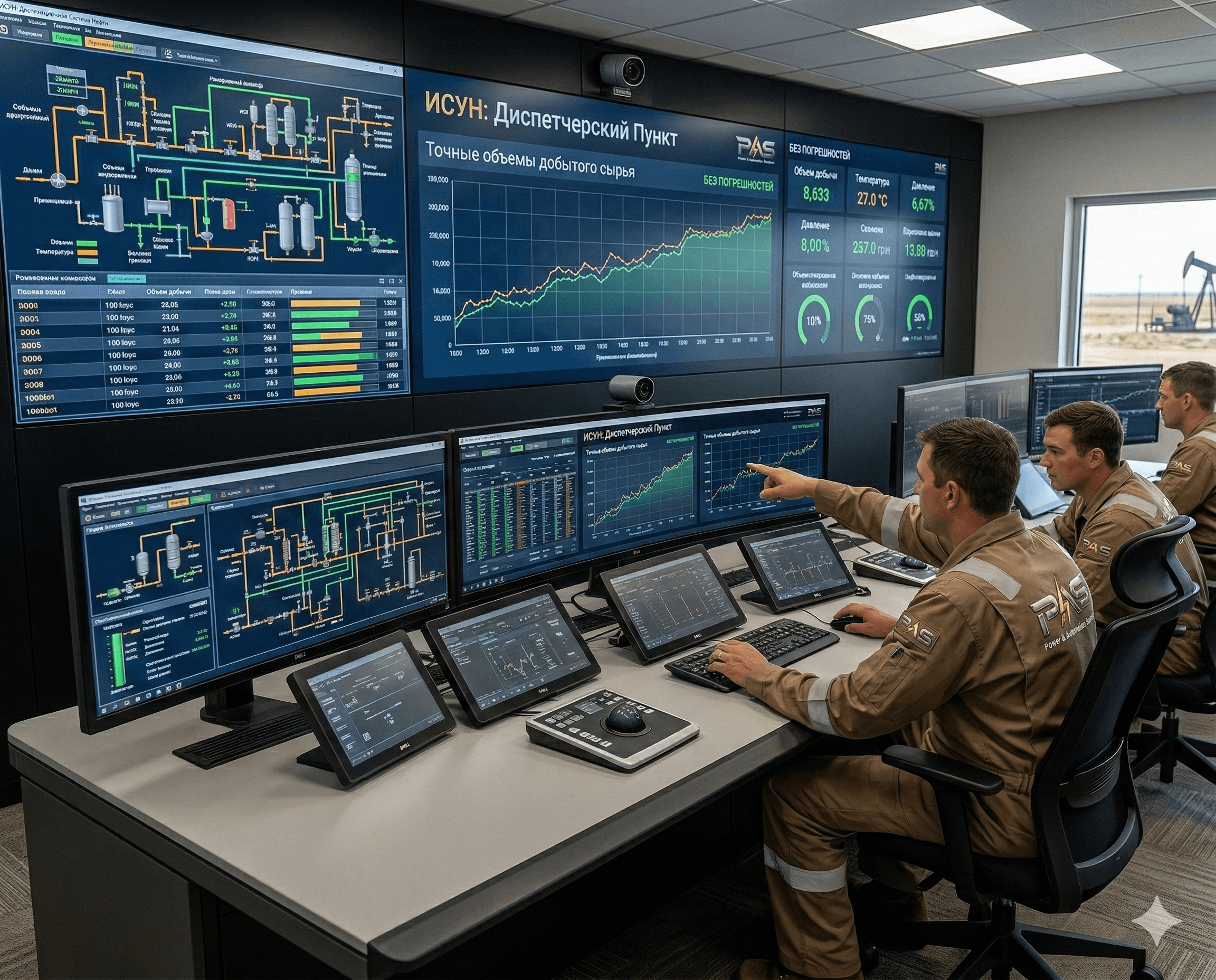 Автоматизация учета на месторождении: внедрение системы ИСУН на объекте Tenge Oil & Gas